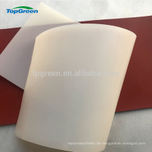 rot weiß transparentes medizinisches Silikonblatt aus China